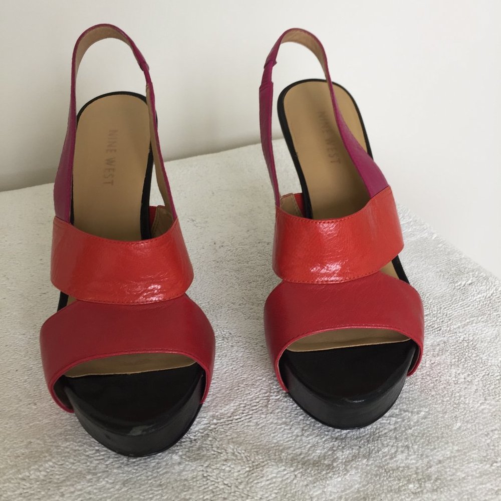 Nine West Platform Sling Back